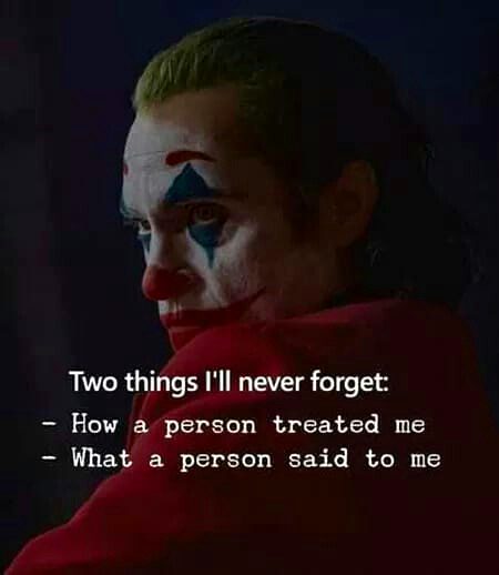 2 Things I"ll never forget