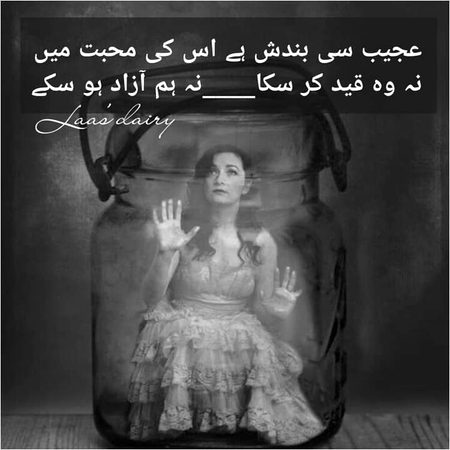 نہ وہ قید کر سکا،،،نہ ہم ازاد ھو سکے،،،