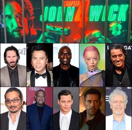 John wick ch 4 cast so far🌀❤