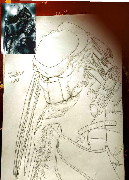 hard Predator image . Drawing Art By joker_78