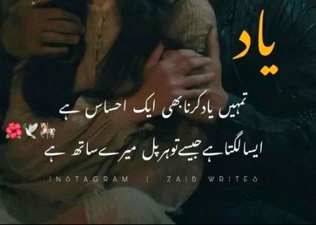 Teri yad mjy teri mojdgi ka ehsas delati he🌹