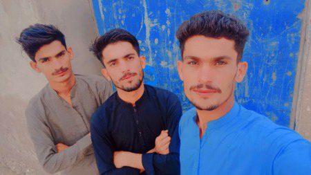 With brothers.