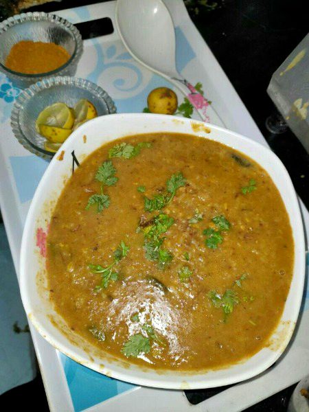AJ daal khane ka dil kar rah but test  buhat acha ta well done my sister ❤🤩👍
