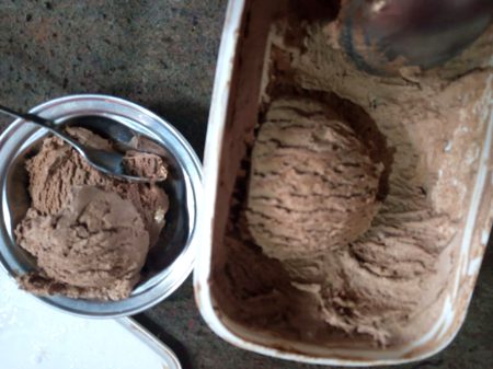 Chocolate ice cream