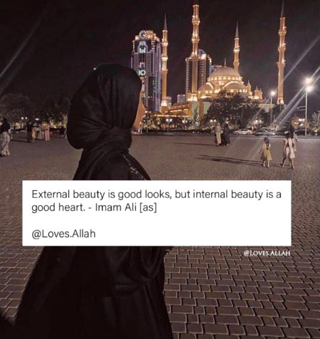 No beauty shines brighter then a good heart