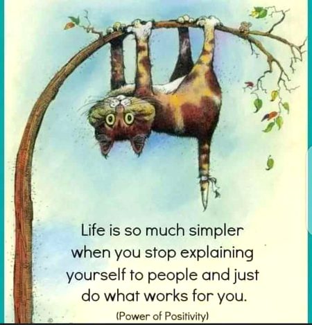 Stop explaining