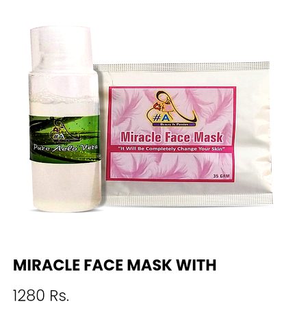 Miracle face mask*
With aloe vera juice
It will be completely change your skin😍
-یہ آپ کی جلد کو مکمل طور پر بدل کر رکھ دے گا۔
-آپ کی جلد کو بہتر بناتا ہے۔
-آپ کی جلد کو محفوظ رکھتا ہے۔
-ہر قسم کے جلد کے مسائل کا تدارک کرتا یے۔
-آپکی رنگت نکھارتا ہے۔
-بڑھتی عمر کے اثرات اور جھریوں سے پاک کرتا ہے۔
طریقہ استعمال:
ایلوویرا کے 2,3 چاۓ کے چمچ میں اسکا آدھا چائے کا چمچ ملائیں 10 منٹ کے لئے لگائیں اور چہرہ دھو لیں یہ mercury اور steroids سے پاک
All skin type Hai....
*Best for instant fairness and brightening*
*Result tb Milta Hai jb proper use ko follow Kiya Jae...*
*Khud se quantity mix krny p nhin mlna result..*
*Polr m use Kiya ja skta Hai ficial k bad.. Instabt fairness k liye.. Treatment mask Hai skin ko lighten up krny k liye*