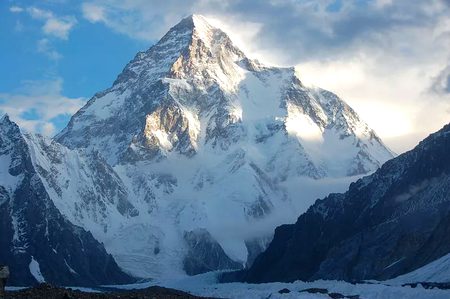 Mount k2 of pakistan.beutiful he na.ya allah pak ali sdpara or unke sathiyon ko wapis le ayen .hazrat mohammad s a a w waslam k sdkey merey allah