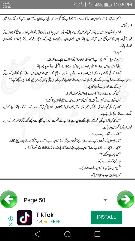 ناول' جنت کے پتے