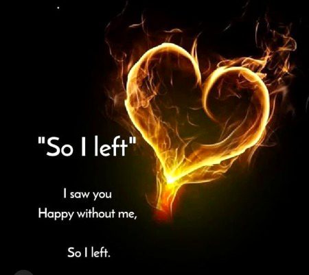 So I left💔💔💔💘💘💘