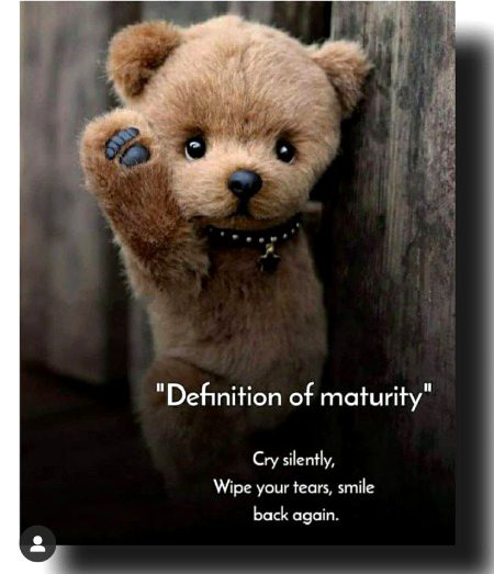 Difination of maturaty