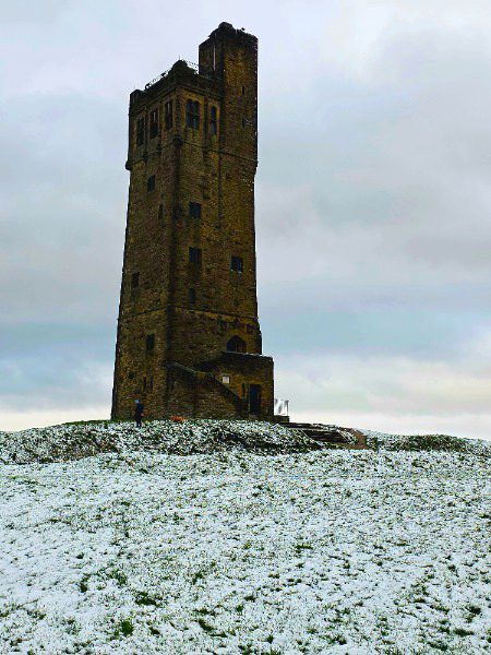 First snow of season