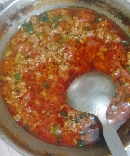 چکن قیمہ کڑاہی