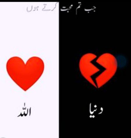 Your Choice..
ALLAH❤️
Duniya😊