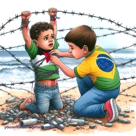 ایک فلسطینی بچے سے پوچھا گیا بڑے ہو کر کیا بنو گے؟ بچے نے جواب دیا:
فلسطینی بڑے نہیں ہوتے کسی بھی وقت شہید ہو جاتے ہیں
اللہ سبحان تعالی اہل فلسطین کی مدد فرمائے۔۔۔۔
آمین یا رب العٰلمین