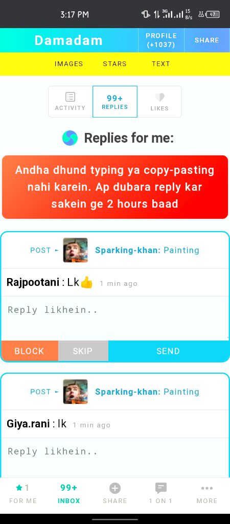 Phr se ye ghazb🥴. I sorry 🙂for your reply. Now i will give you only likes ❤️❤️❤️💜