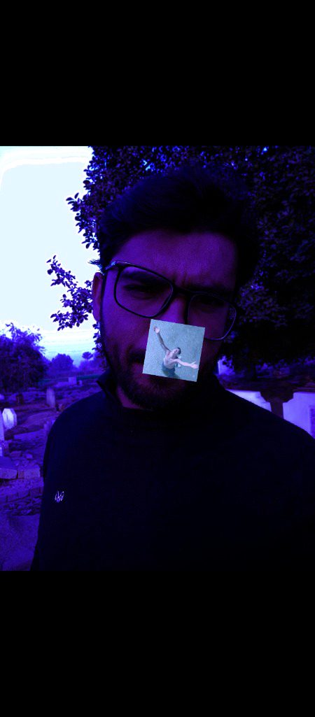 "My face may be ugly,but let it be lofty"