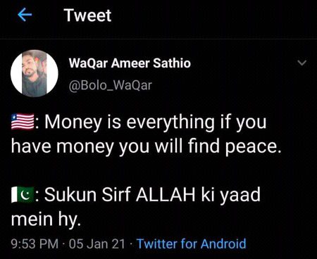 Money Can't buy happiness...