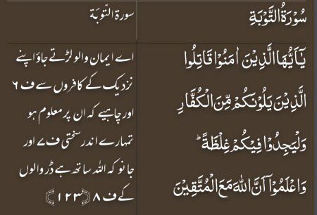 القرآن  الکریم