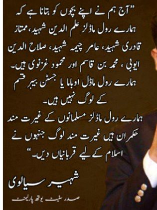 ہمارے رول ماڈلز تو بہادر اور اعلیٰ ظرف کے تھے نہ کہ غیروں کے تلوے چاٹ😐😑