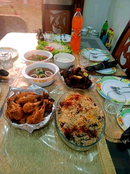 Ab khany ka time ha ok bye friends