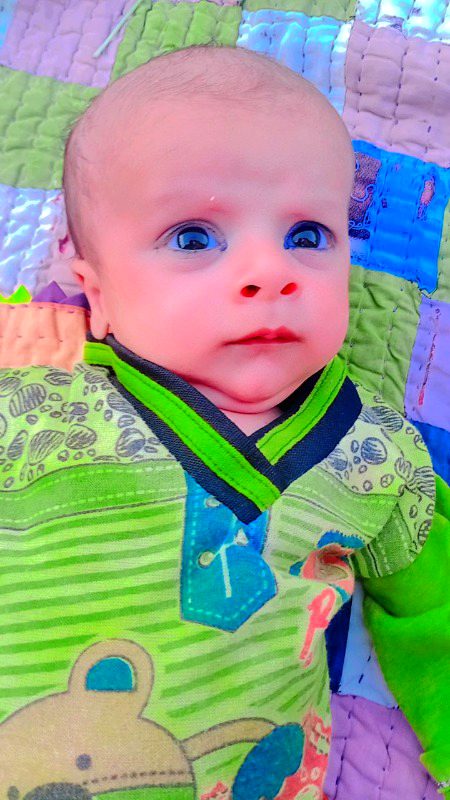 My cute son Haider Baloch