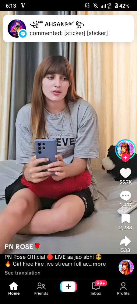 TIKTOK KE B 2 ID BAN HO GE HAIN