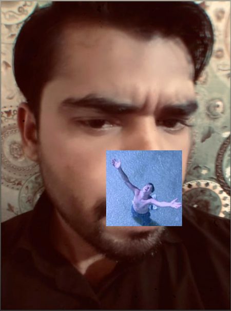 Looking Beast without smile otherwise exceptional or average handsome