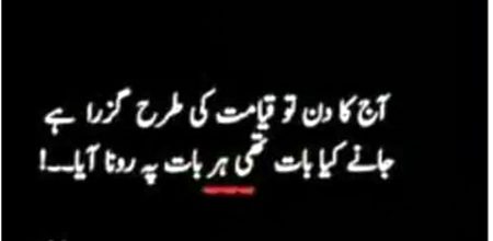 درد شدت کا ہو اور ہمدرد کوئی نہ ہو
ایسی تلخ راتیں بھی آتی ہیں زندگی میں🔥💔