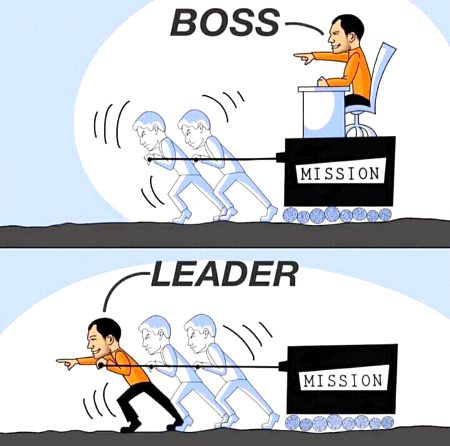 be leader