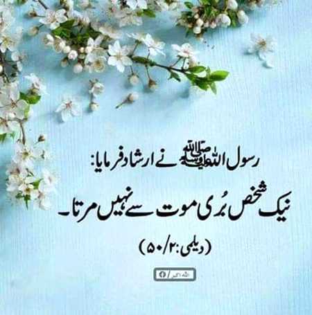 rasool saww ni irshad farmaya hi