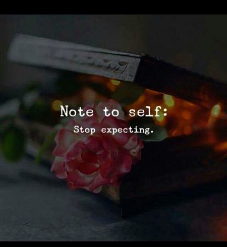sometimes we create our own HEARTBREAKS through EXPECTATIONS 💔💯💔