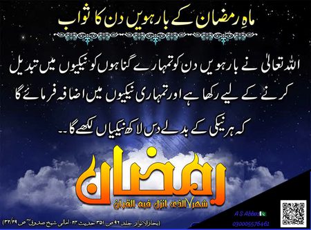 *ماہ رمضان المبارک کے بارہویں روز کا ثواب 🪻❣️*