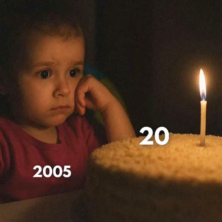 Aged twenty....