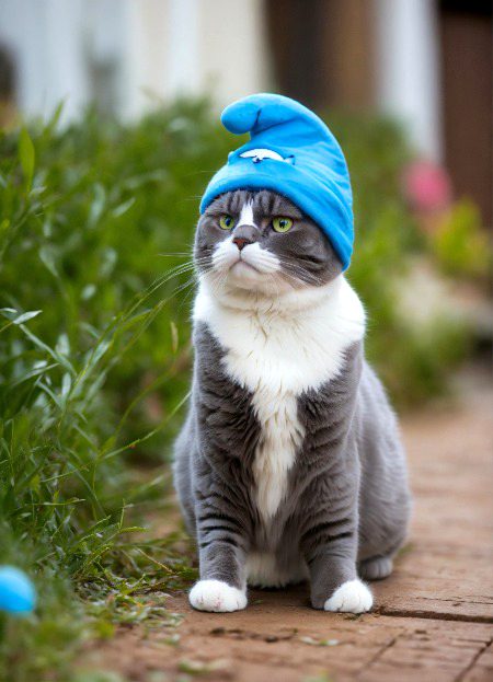 smurf cat