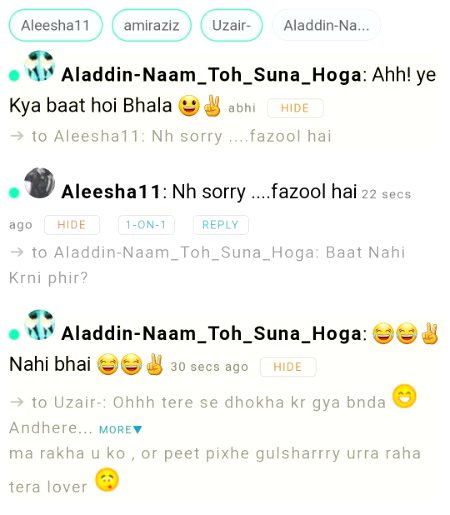 ѕнαнzαιв, If I fell in love with her, then what would she talk to me? That she don't doing now.