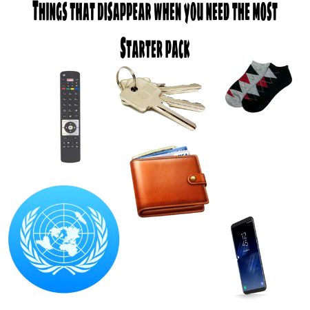 Things that disappear when you need the most
