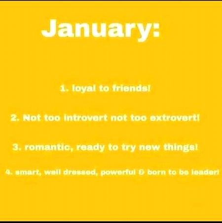 Me January or kon hy
