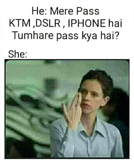 She has ๏_๏