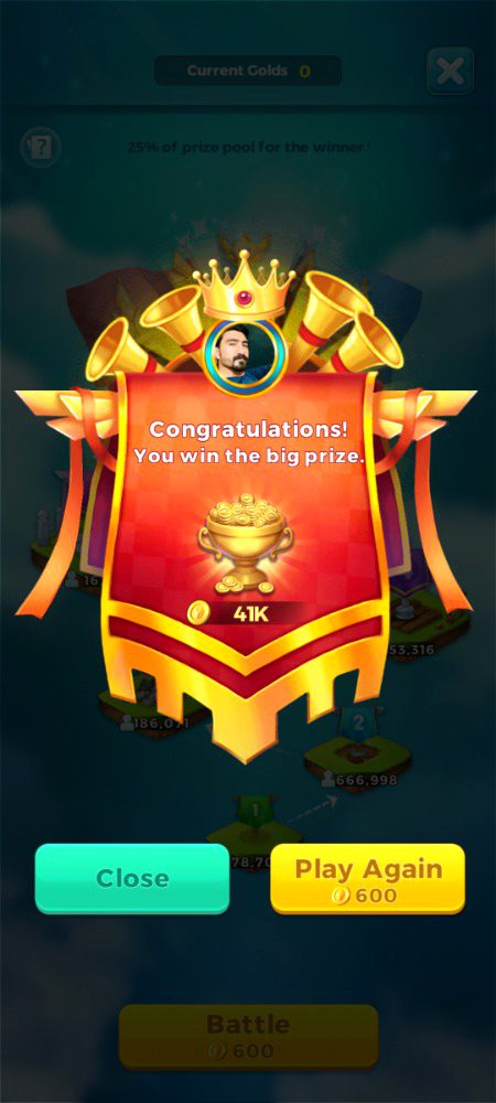 Just win a tournament