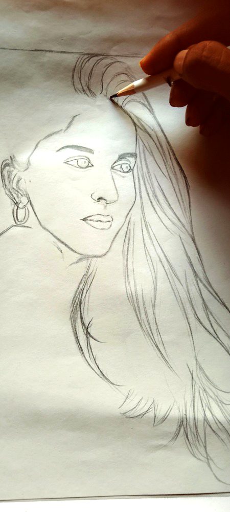 Kasia laga Mera drawings