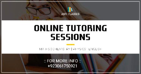 Online sessions available.