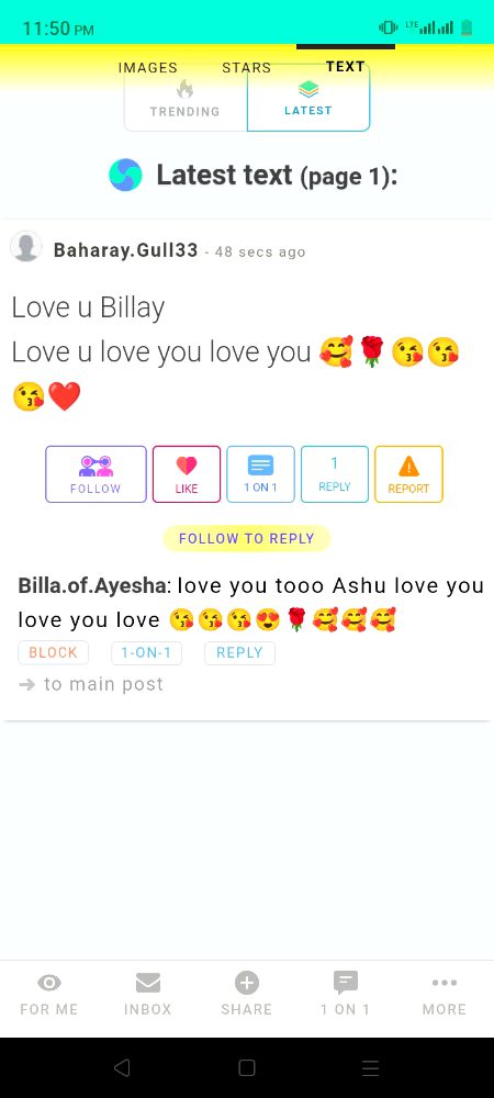 😊😊😊😊😊🎭👈 abhe to aap Lugo ko Pyar hai magar ye to id hai. And me AP dono ka Kya Haal Hoga ye Pyar mohabbat koi Mazak to NAHI. 😊 Pehle pehle khoshi  acha hai. Ache insaano. :)