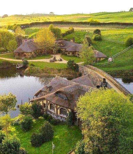 Hobbiton Village,new Zeland