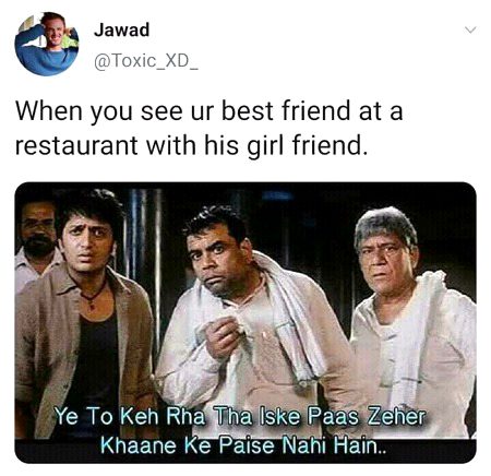 humare pas bhi esa dost paaya jata hai...
