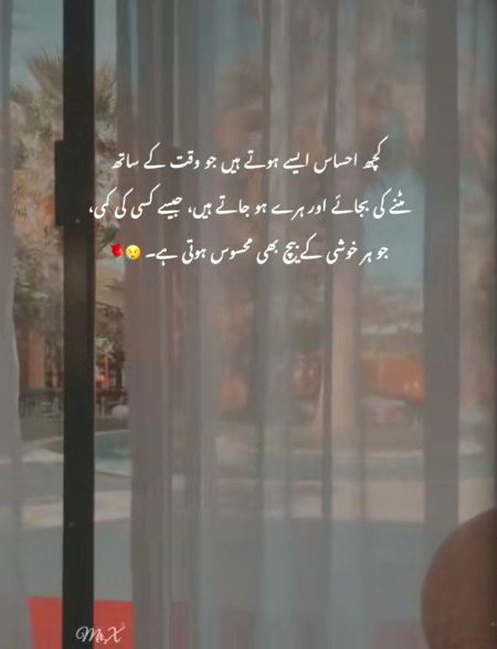 خاموشی بھی ایک کہانی ہے
جو صرف محسوس کی جا سکتی ہے