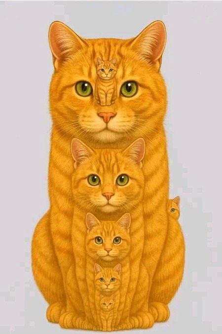 یہ کتنی بلیاں ہیں ۔تین نہیں دوبارہ گن کے بتائیں