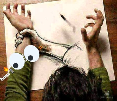 جب بھی لِکھتا هوں میں درد اپنا 
تو لفظ__ هاتھ پکڑ لیتے هیں