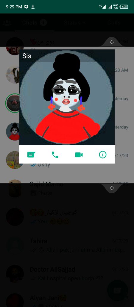 Dakh lyain g sb...myri sister k Kam .... profile waly bndy ko makeup wgra kar deya achi trha 🤗🤭🤭
