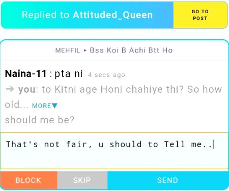 ѕнαнzαιв, y didn't she tell me Anyways can ya tell meh?